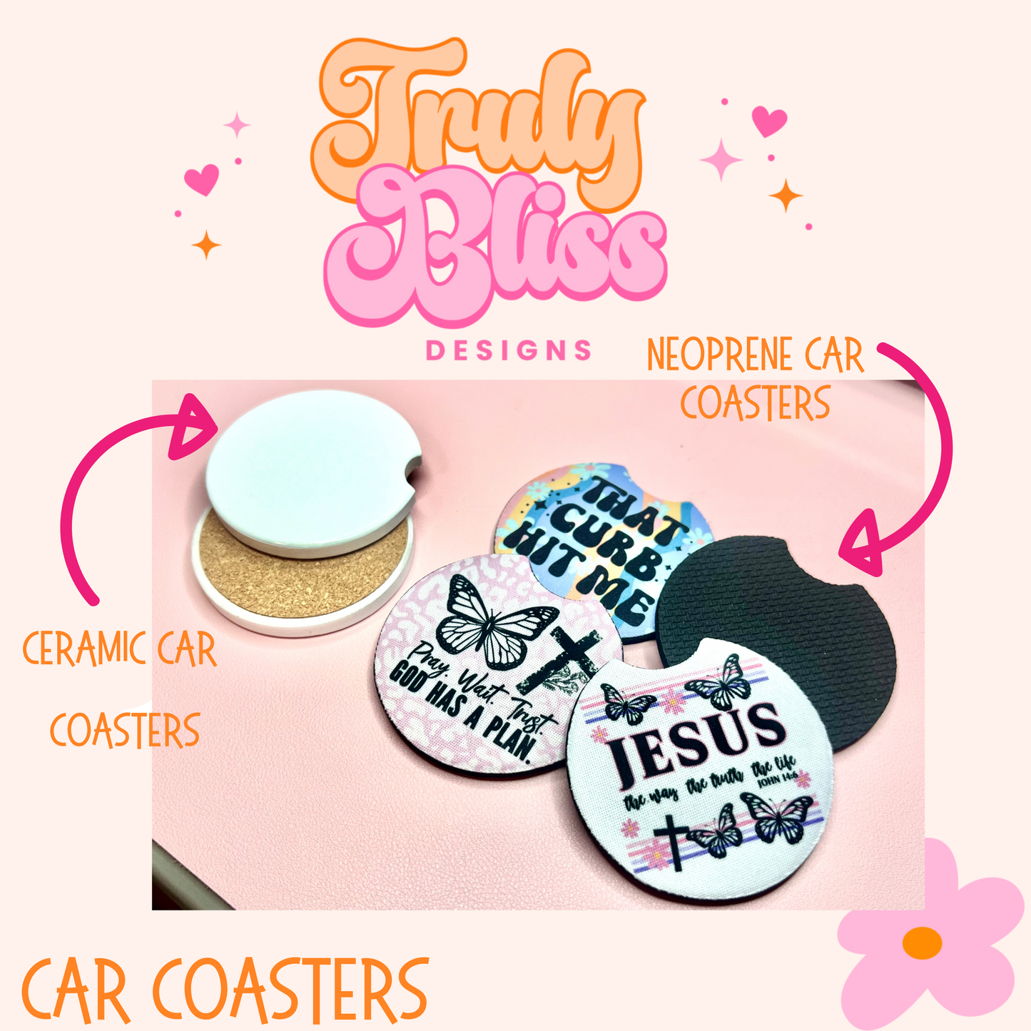 Mama Car Coasters